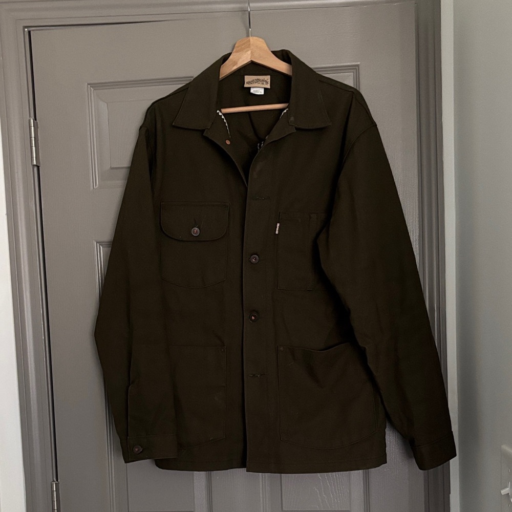 Railcar Fine Goods Unisex Dark Green Field Jacket